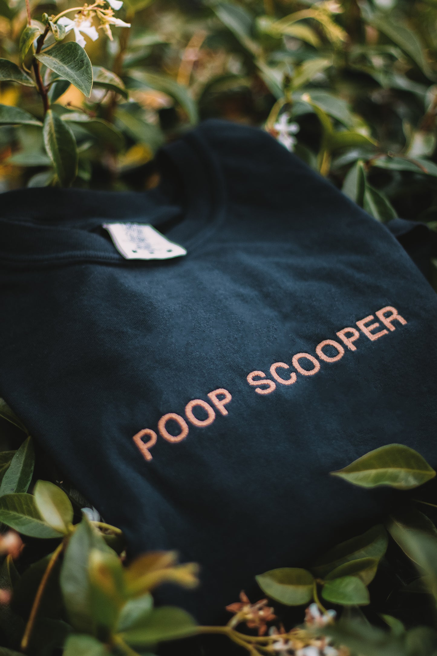 Poop Scooper Embroidered Shirt ft. Miimoki Art