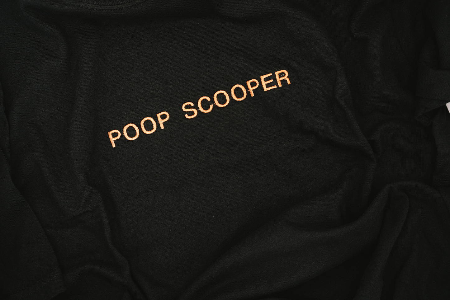 Poop Scooper Embroidered Shirt ft. Miimoki Art