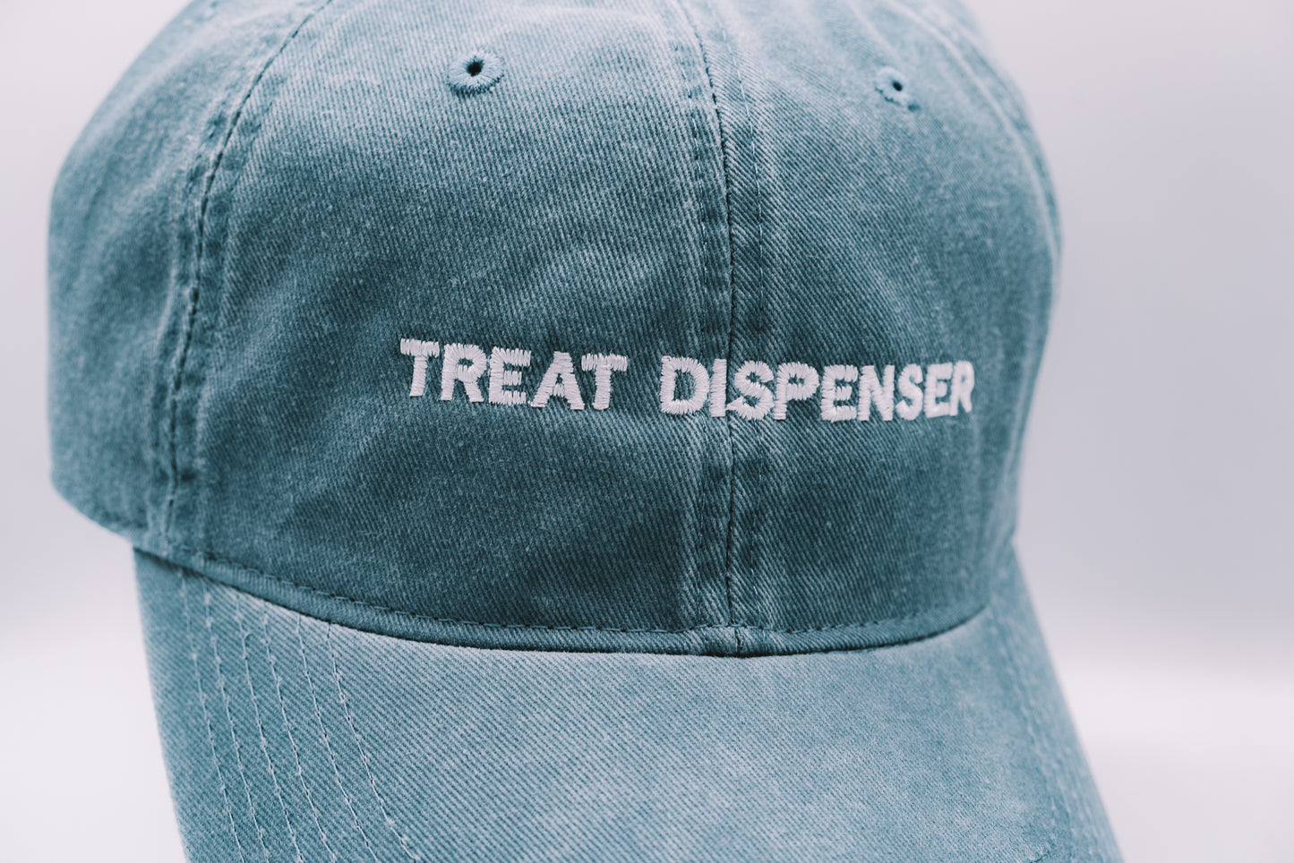 Treat Dispenser Embroidered Cap - Steel Blue