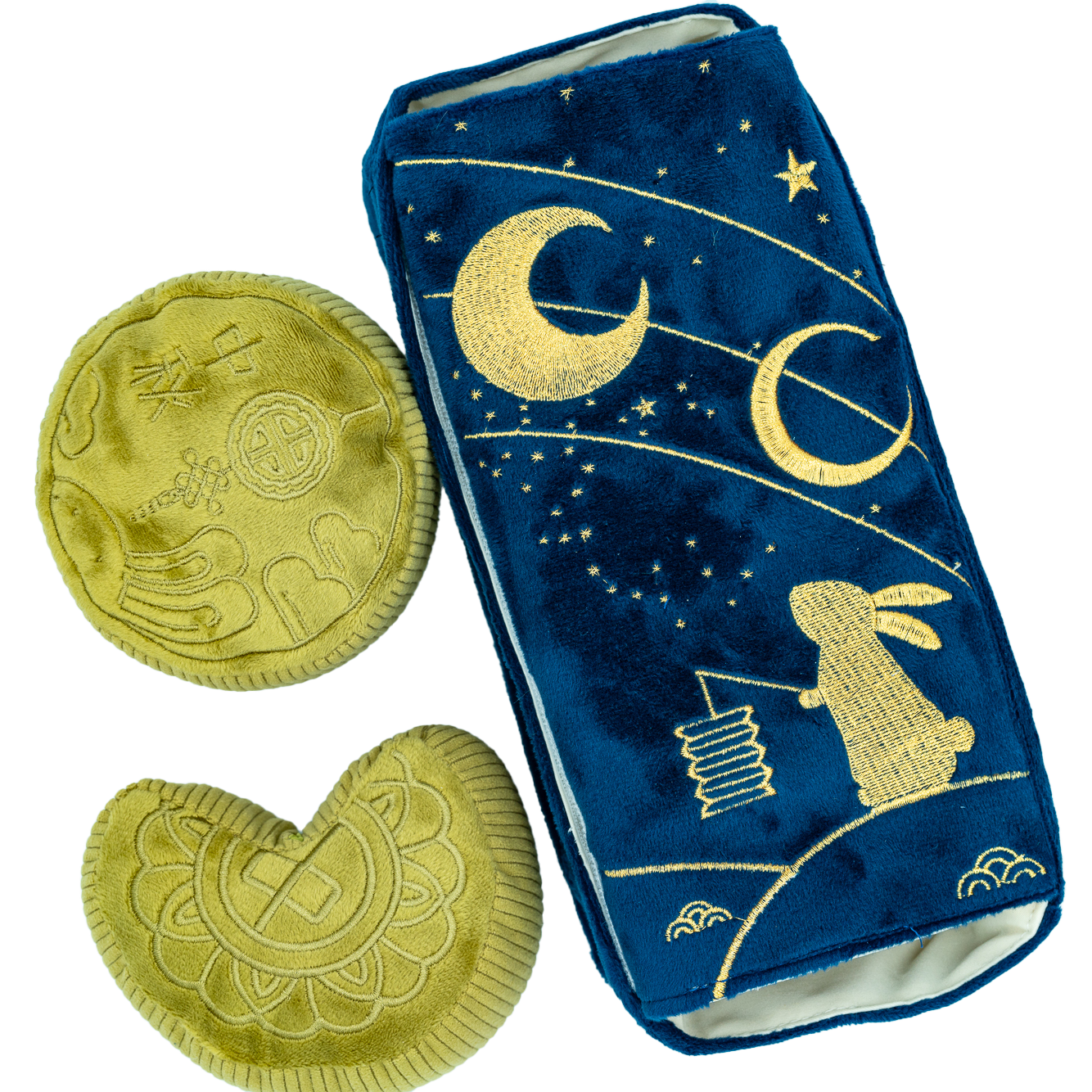 Mid-Autumn Festival Mooncake Box Dog Toy ft. Squeaky and Co - Matcha