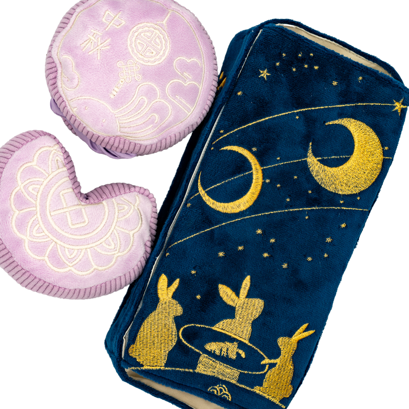 Mid-Autumn Festival Mooncake Box Dog Toy ft. Squeaky and Co - Taro