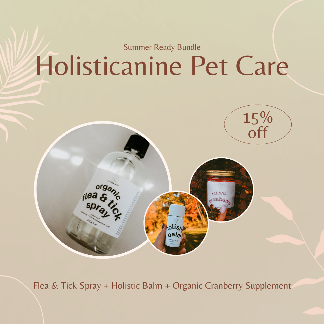 Summer Ready: Holisticanine Pet Care Bundle - Cranberry