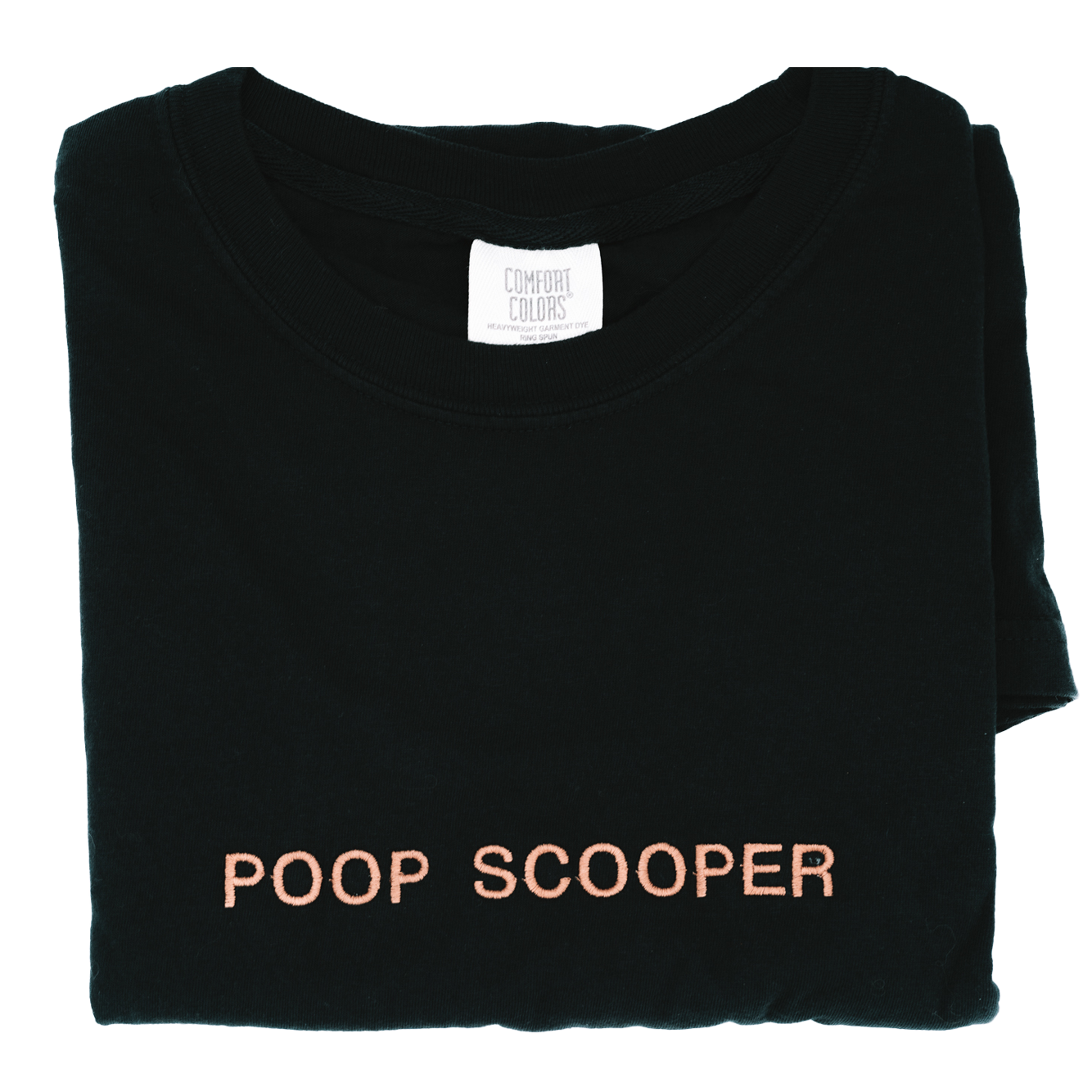 Poop Scooper Embroidered Shirt ft. Miimoki Art