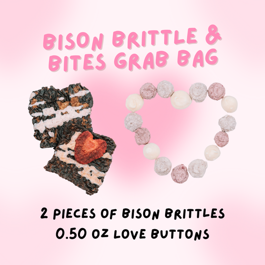 Bison Brittle & Bites Grab Bag - Valentine's Day Limited Edition